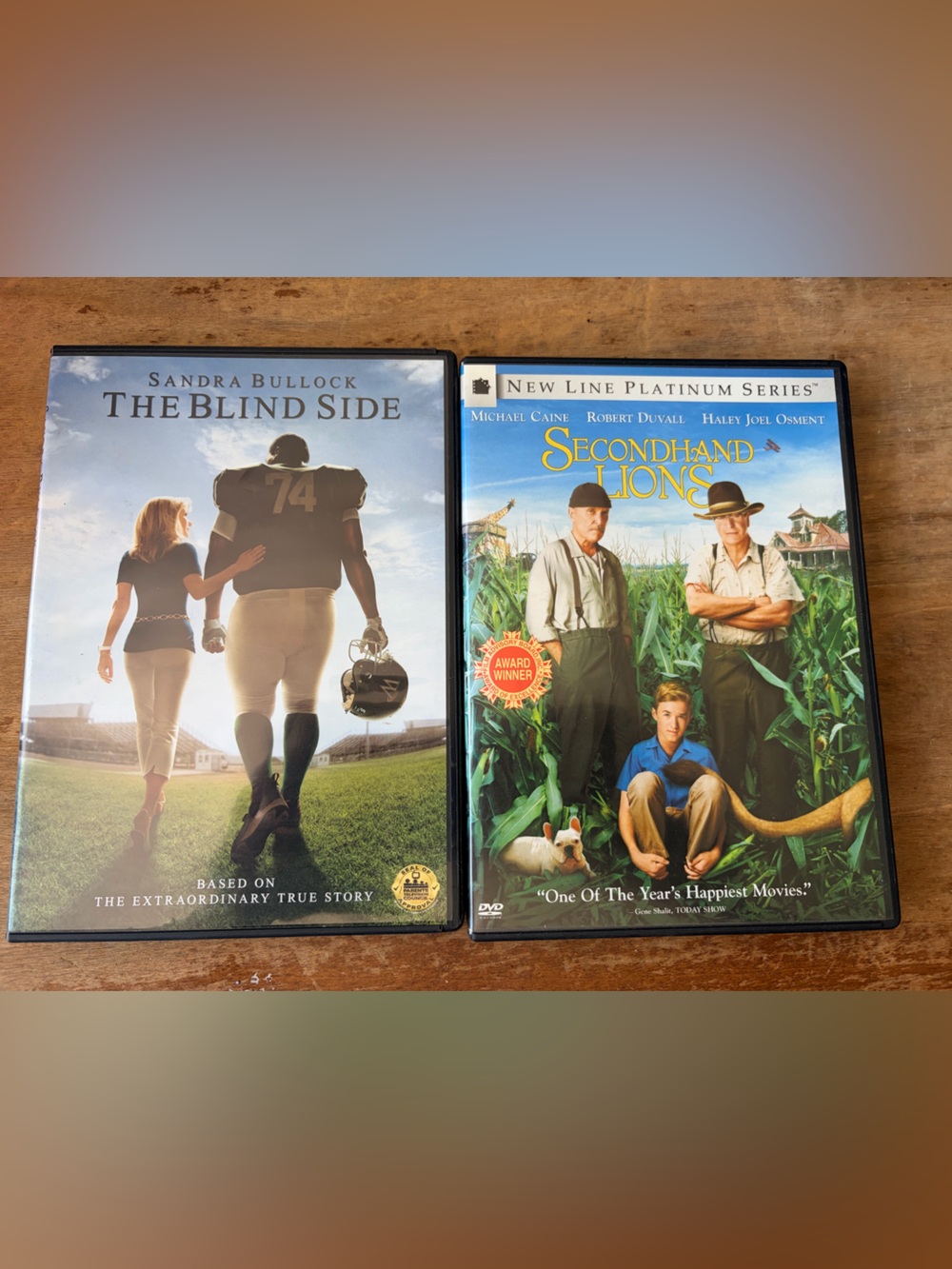 The Blind Side + Secondhand Lions DVD Lot of 2